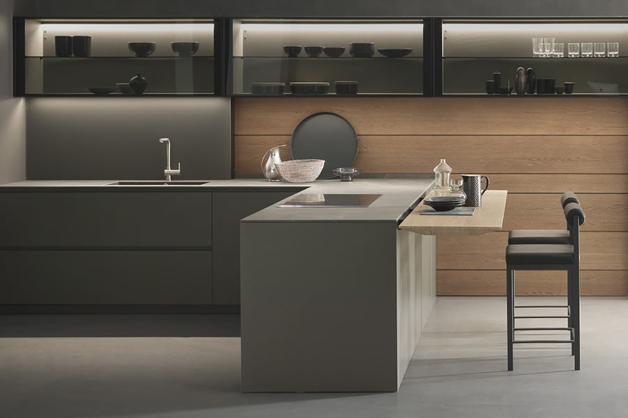 AMBER - Bucătării în Stil Luxury Modern